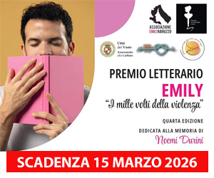 Premio letterario Emily I mille volti della violenza 2026